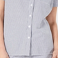Karen Scott Women's Cotton Seersucker Shirt Blue Size XX-Large