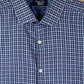 Penguin Men's Munsingwer Stretch Heritage Slim Fit Button up Shirt Blue Size 16.5X32-33