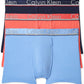 Calvin Klein Men's Comfort Microfiber 3 Pack Trunk Blue Size Medium