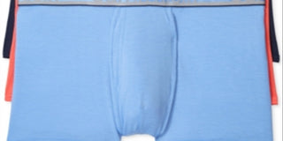Calvin Klein Men's Comfort Microfiber 3 Pack Trunk Blue Size Medium