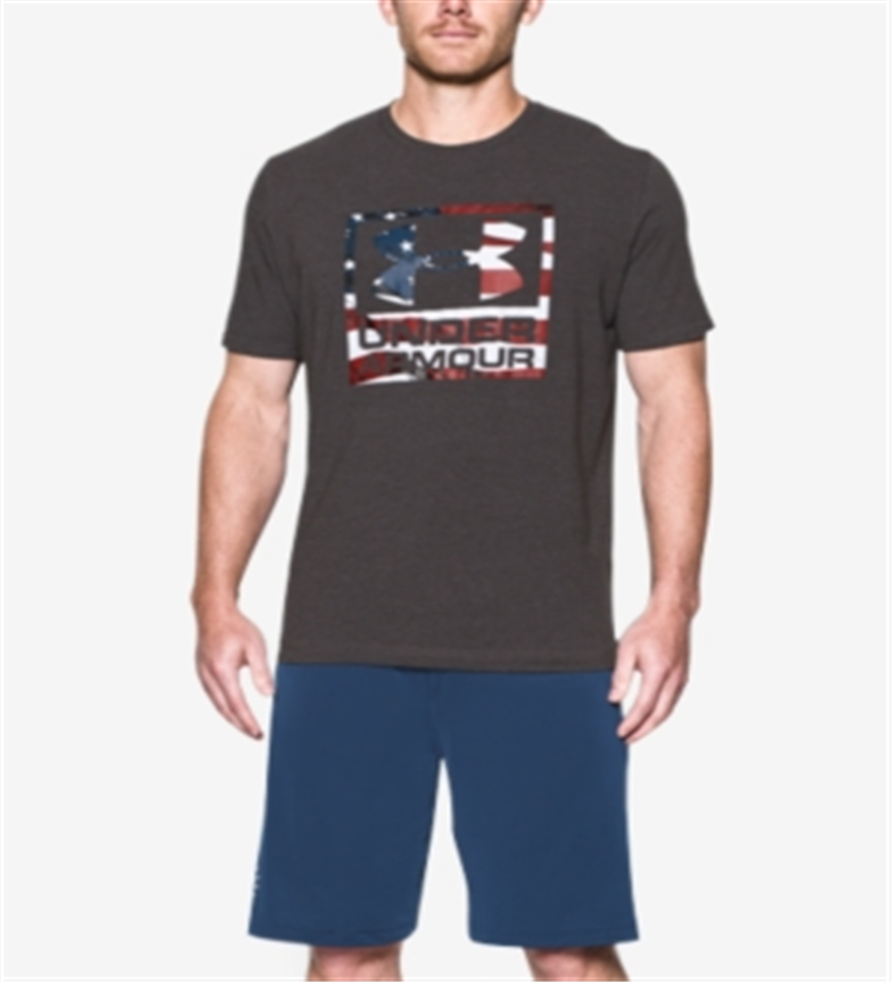 Under Armour Men's Charged Cotton Graphic T-Shirt Black Size Small