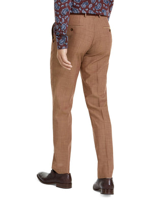 Bar III Men's Slim Fit Active Stretch Performance Suit Separate Pants Brown Size 33X32