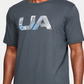 Under Armour Men's Graphic Crewneck Short Sleeve T-Shirt  Gray Size Small