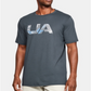 Under Armour Men's Graphic Crewneck Short Sleeve T-Shirt  Gray Size Small