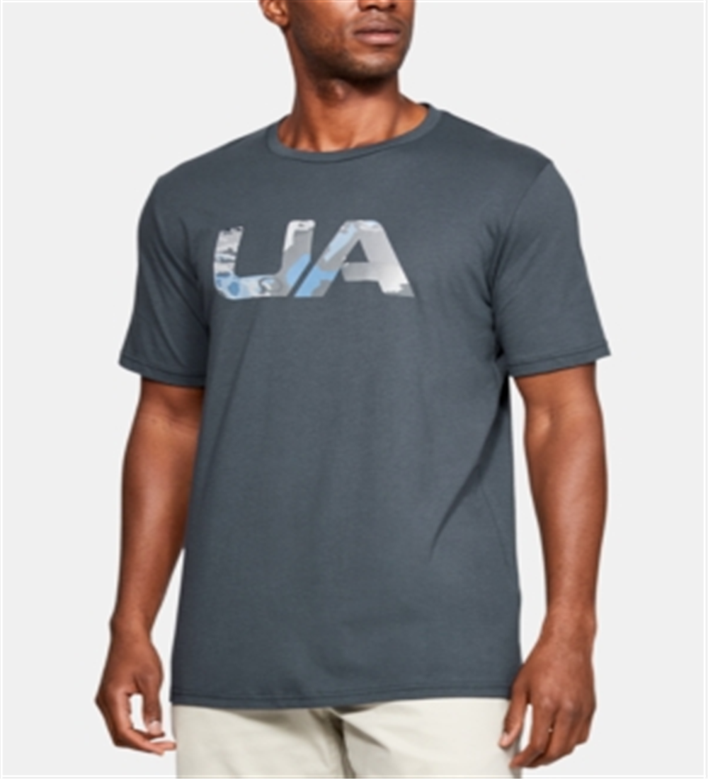 Under Armour Men's Graphic Crewneck Short Sleeve T-Shirt  Gray Size Small