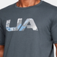 Under Armour Men's Graphic Crewneck Short Sleeve T-Shirt  Gray Size Small