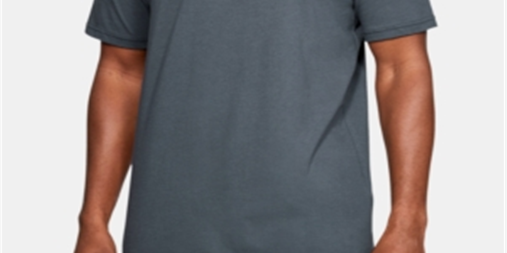 Under Armour Men's Graphic Crewneck Short Sleeve T-Shirt  Gray Size Small