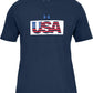 Under Armour Men's T-Shirt Blue Size Large