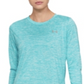 Under Armour Women's Tech Twist Long Sleeve Crew Shirt Blue Size Small