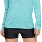Under Armour Women's Tech Twist Long Sleeve Crew Shirt Blue Size Small