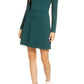 French Connection Women's Bayou Sapphire Beau Lula Dress Green Size 4