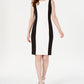 Calvin Klein Women's Colorblocked Sheath Dress White Size 12