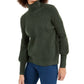French Connection Women's Orla Flossy Turtleneck Sweater Green Size Small