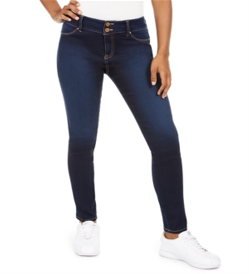 Sound/Style Women's Shape and Lift Seamless Skinny Jeans Blue Size 10