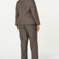Le Suit Women's Plus Notch Collar 2 Button Pant Suit Gray Size 16W
