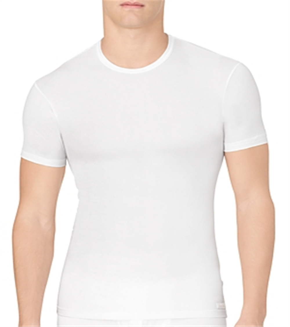 Calvin Klein Men's Micro Modal Crew Neck T-Shirt White Size X-Large