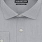 Kenneth Cole Men's Slim Fit Checks and Stripes Dress Shirt Gray Size 17.5x34-35-XL