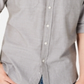 American Rag Men's Button Down HerringboneShirt Grey Size Small