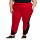 Ralph Lauren Women's Plus Terry Track Pants Red Size 2X