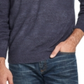 Weatherproof Vintage Men's Soft Touch Striped Sweater Blue Size Large