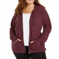 Calvin Klein Women's Plus Zip up Hoodie Red Size 2X