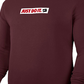 Nike Men's Crewneck Pullover Just Do It Graphic Sweaters Wine Size Small