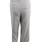 Calvin Klein Women's Zipper Pocket Cropped Twill Pants Gray Size 22W