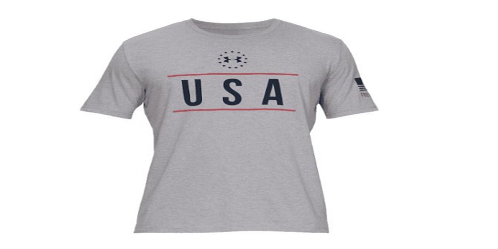 Under Armour Men's Short Sleeve T-Shirt Gray Size XX-Large