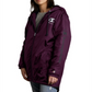 Champion Women's Fleece Lined Stadium Jacket Purple Size XX-Large