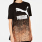Puma Women's Kiss Artica Long Tee Black Size XL