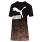 Puma Women's Kiss Artica Long Tee Black Size XL