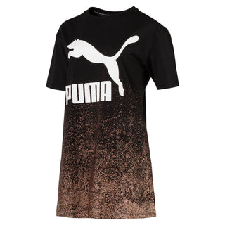 Puma Women's Kiss Artica Long Tee Black Size XL