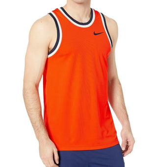 Nike Men's Dry Classic Basketball Jersey Orange Size Small