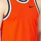 Nike Men's Dry Classic Basketball Jersey Orange Size Small