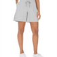 Karen Scott Women's Pull on Drawstring Shorts Gray Size Small