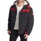 Levi's Men's Sherpa Fleece Hoodie Puffer Jacket Black Size Small