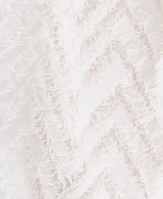 Alfani Women's Fringe Long Sleeves Button Down Top Brown Size X-Large