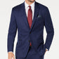 Ralph Lauren Men's Single Breasted Heather Blazer Blue Size 46