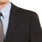 Calvin Klein Men's Skinny Fit Infinite Stretch Plaid Suit Separate Jacket Black Size 44