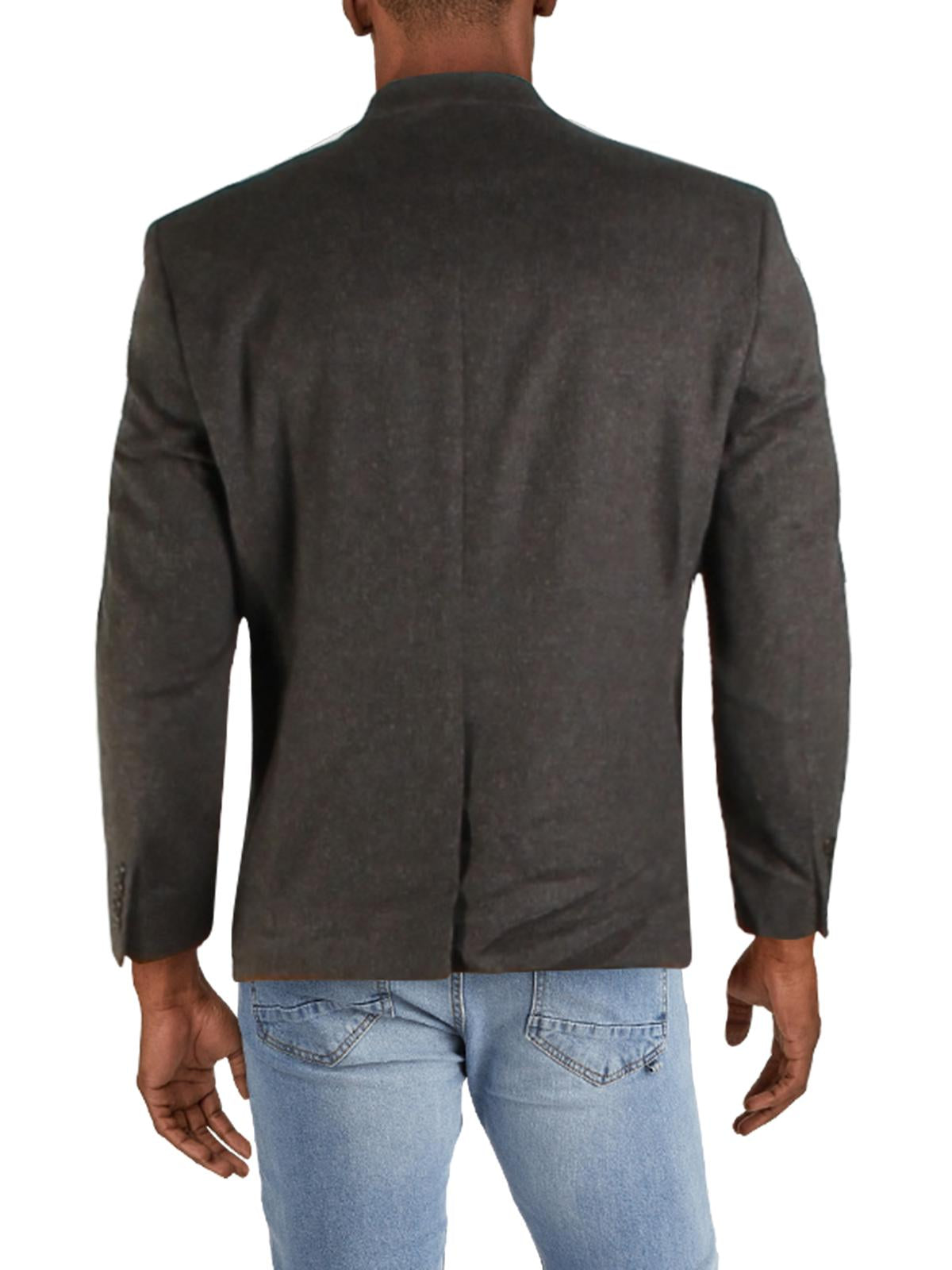 Ralph Lauren Men's Single Breasted Regular Fit Sport Coat Gray Size 50