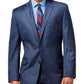 Calvin Klein Men's Wool Slim Fit Two Button Suit Jacket Blue Size 44