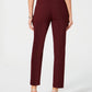 Charter Club Women's Slim Leg Ankle Pants Red Size 16 Petite