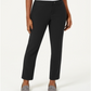 Charter Club Women's Newport Straight Leg Pants Black Size 8