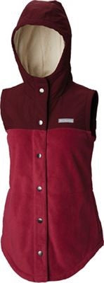 Columbia Women's Benton Springs Overlay Fleece Vest Purple Size Small