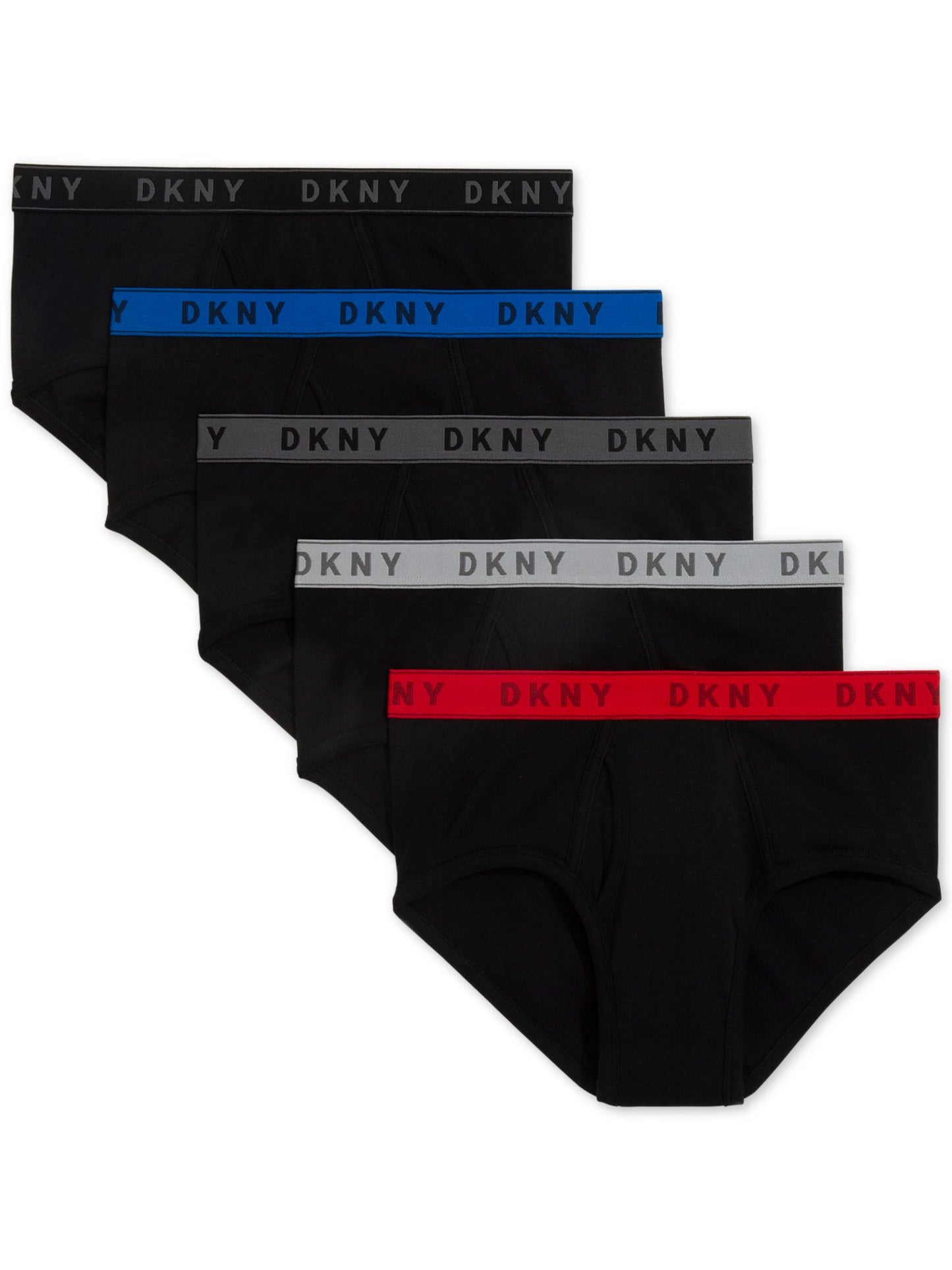 DKNY Men's Intimates Cotton Underwear Briefs Black Size Small