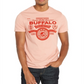 Buffalo David Bitton Men's Tibark Graphic T-Shirt Pink Size XL