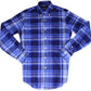 Ralph Lauren Men's Classic Fit Stretch Plaid Shirt Blue Size Medium