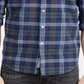 Ralph Lauren Men's Classic Fit Stretch Plaid Shirt Blue Size Medium