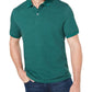 Club Room Men's Short Sleeve Performance Stretch Polo Shirt Green Size X-Large