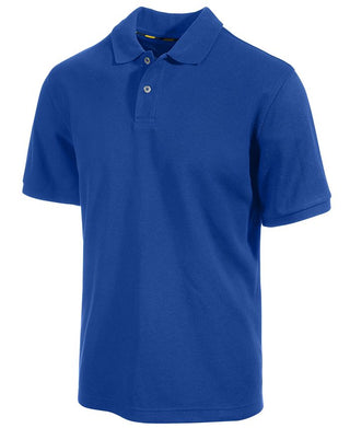 Club Room Men's Short Sleeve Polo Shirt Blue Size XX-Large